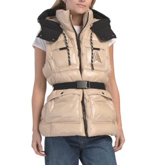 ALPENHAUS stone Vercors Utility Vest With Luster Detailing - Picture 1 of 2
